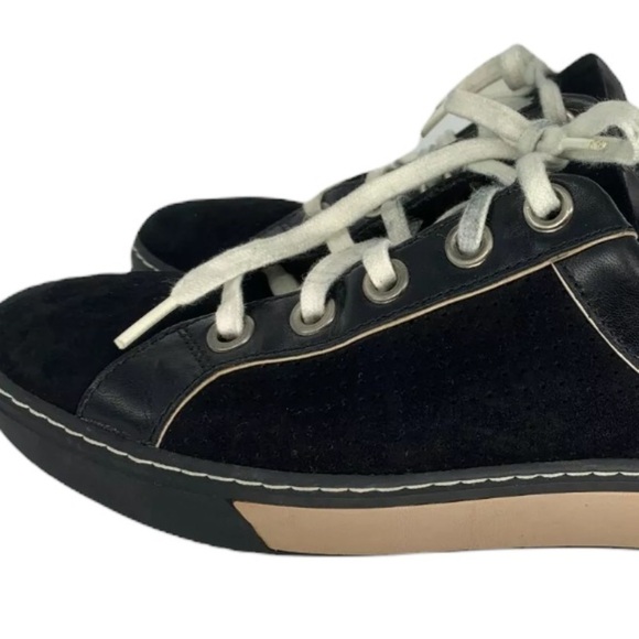 Cole Haan Nike Air G Series Black Suede Sneakers 9AA - Picture 4 of 14